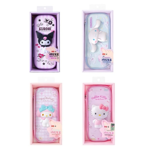 Dekompression kotelo Cinnamoroll Pen Bag G (DUBBLA LAGER) G(double-layer)