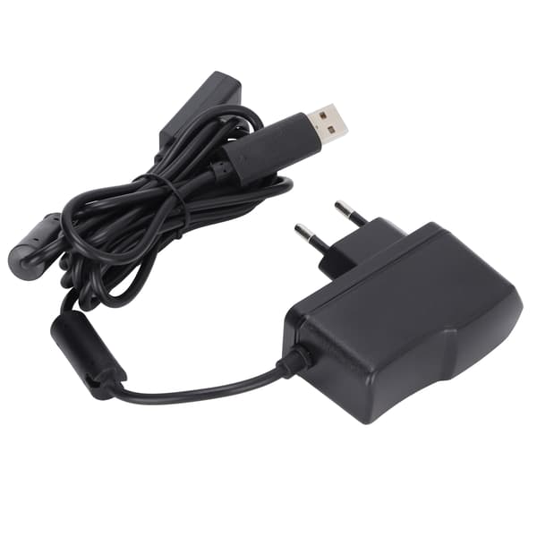 USB til AC-adapter til Xbox 360 Kinect-sensor EU-stik 100-240V strømkabel-FA-