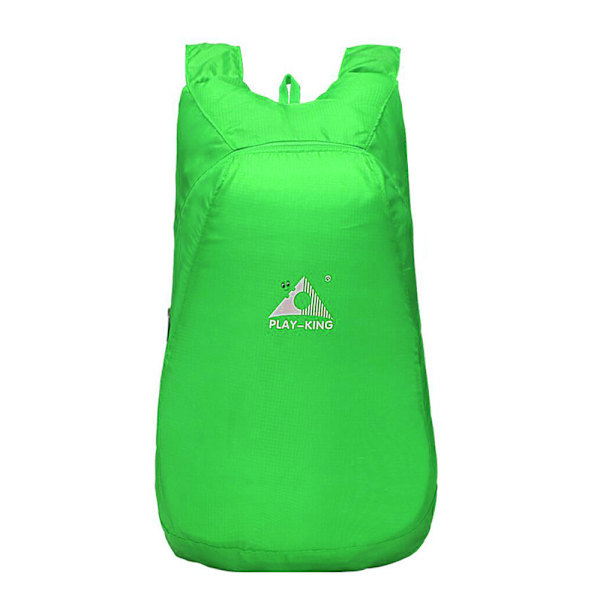 Kompakt sammenleggbar vanntett ryggsekk Svart-FA2- Black one size