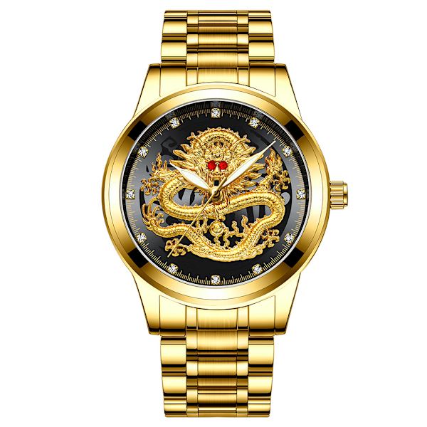 Vandtæt Quartz Analog Sport Casual Armbåndsur B