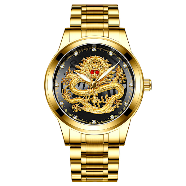Vattentät Quartz Analog Sport Casual Armbandsur B
