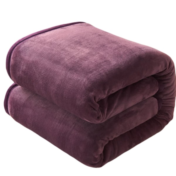 Super blød og hyggelig fleece tæppe seng kaste tæpper 150*200 CM