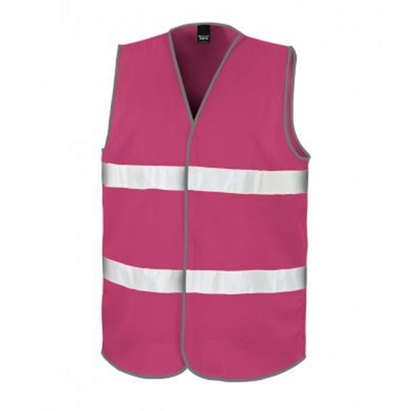 Results Vuxen Unisex Core Enhanced Vis Vest S/M Bringebær Bringebær Raspberry Raspberry S/M