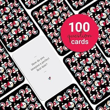Connection Deck Spelpaket - CouplesQuestions och Couples Game Deck: Roliga kortspel för par (2 lekar: Frågor + Spel)-FA-