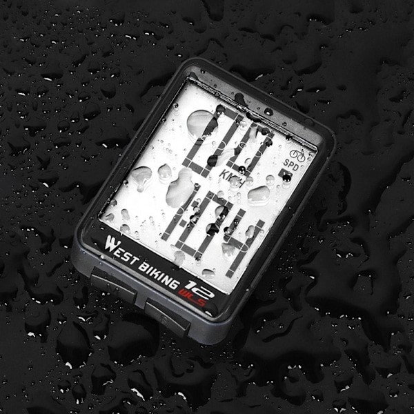 Cykeldator med tydlig display - Svart 92 black