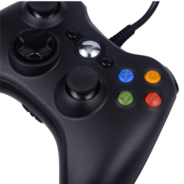 Uusi muotoilu Xbox 360 -ohjain USB-johdollinen peliohjain Microsoftille