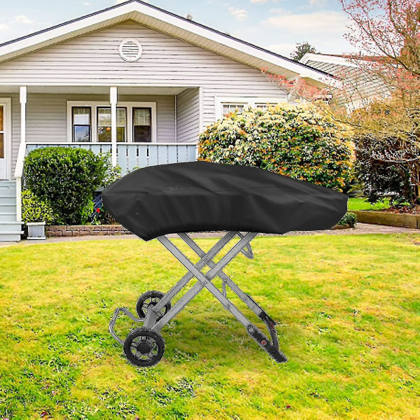 Nyt 100*47*25 cm Cover Passer til Weber Traveller Bærbar Gasgrill, Udendørs Heavy Duty Vandtæt Oxford Stof (DPD)