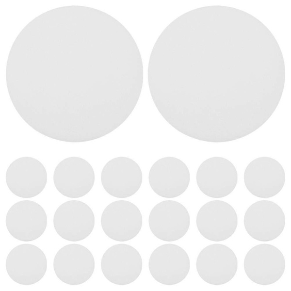 20 st Infälld Belysning Skydd Downlight Diffusionsplattor Runda Diffusionsark Skuggplattor-FA-