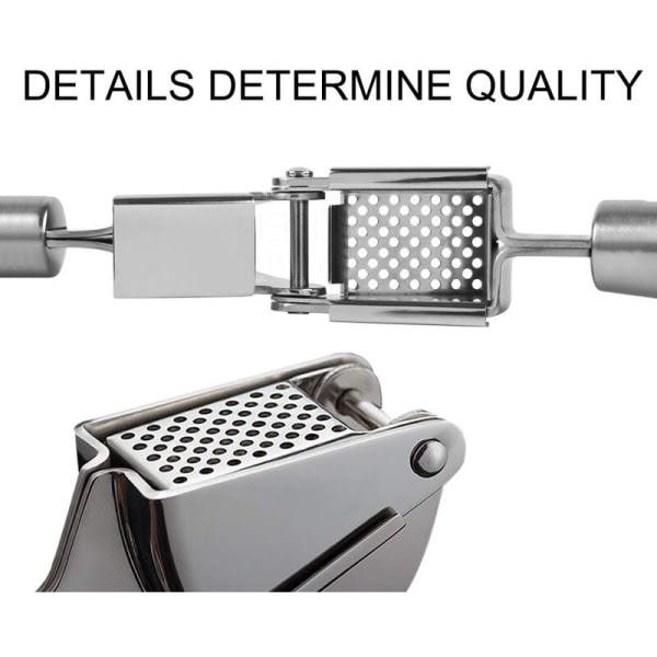 Stor kapasitet rustfritt stål chopper, kvern og skreller, ergonomisk designet risttak Enkelt å rengjøre og tåler oppvaskmaskin