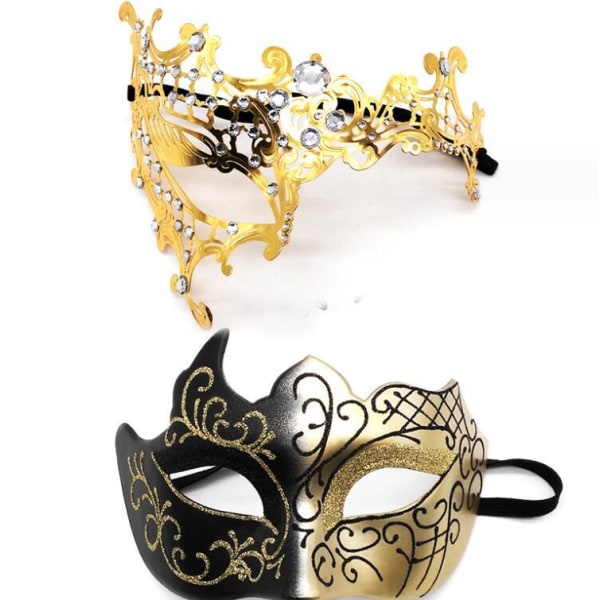 Mardi Gras-masker for par Style1