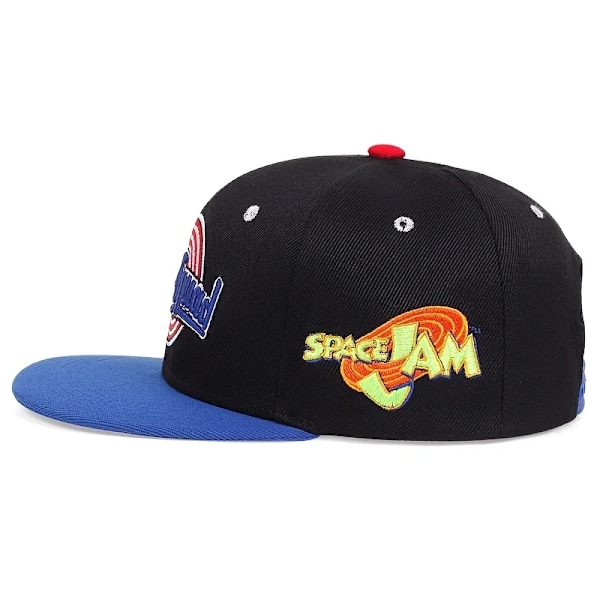 UNE SQUAD Cap rød bomulls Hip Hop snapback-hatt for menn og kvinner, voksen, utendørs, basketball, casual solhatt Blue