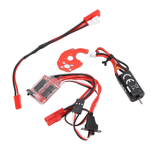 050 66T Borstad motor med 30A ESC for Axial SCX24 AXI90081 1/24 RC biloppgraderingsdeler
