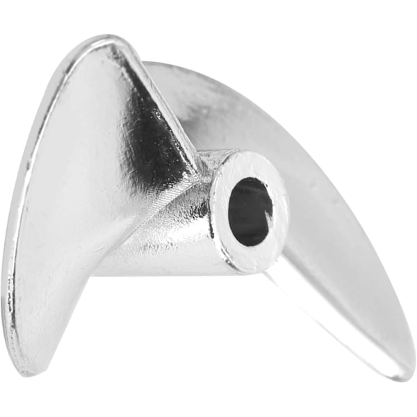 Propeller Rc Båt Propeller Aluminiumlegering 35Mm Rc Båt 2s Propeller Passar för Feilun Ft016 Ft007 Ft012 Ft009 Ft011 Ft010 Ft016 Elica Barca Rc (Silver S)
