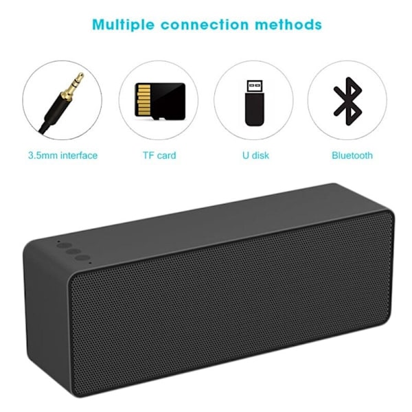 Bluetooth 5.0 Högtalare - Trådlös black 650