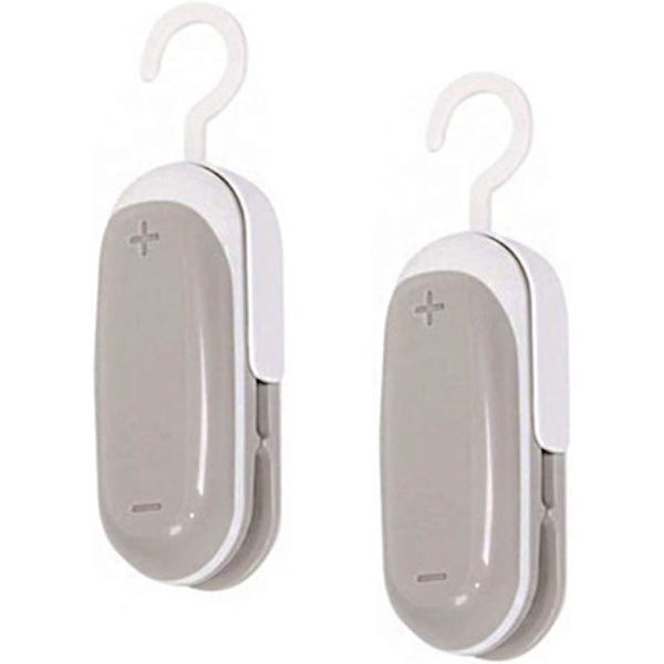 2 stk. Fersk Snack Sealer, Plastpose Mini Sealer Bag Mat Sealer