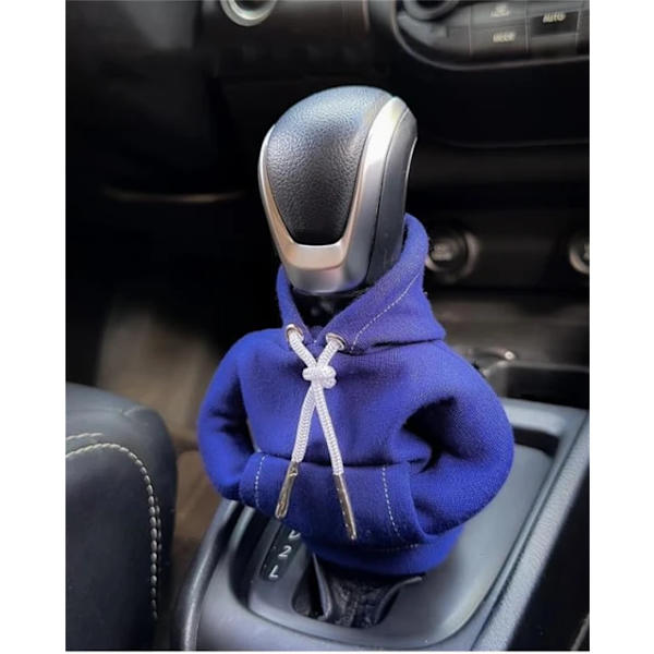 Huvtröja Växelspaksknoppsskydd Läge Växelspakshuvtröja Bil Växelspaksknoppsskydd blue