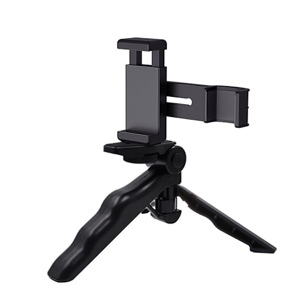 Smartphone Fixeringsklämma 1/4 tums Hållare Fäste + Grepp Fällbart Stativfäste Kit för DJI OSMO Pocket / Pocket 2