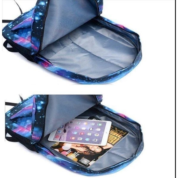 Galaxy Fort-nite ~ Storm Glow-in-the-Dark -reppu 3