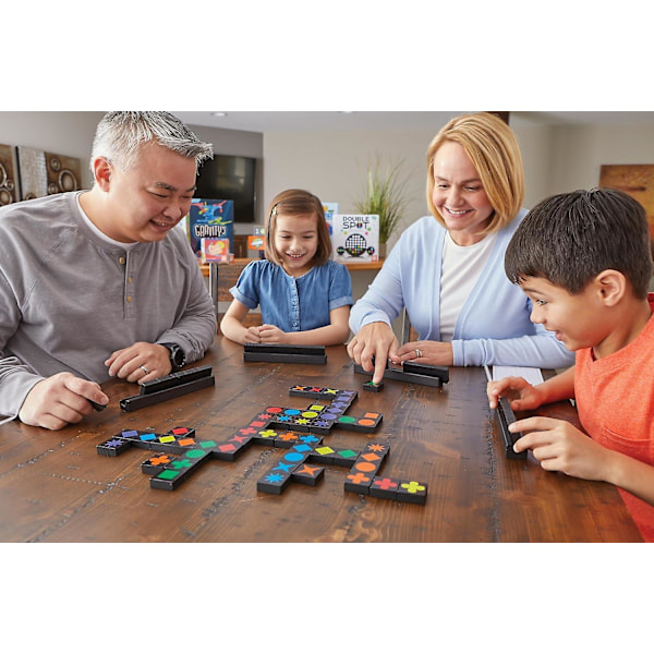 Qwirkle UK Edition (NY) | Brädspel | Ålder 5+ | 2-4 Spelare | 45 Minuters Spelstid  (FMY)