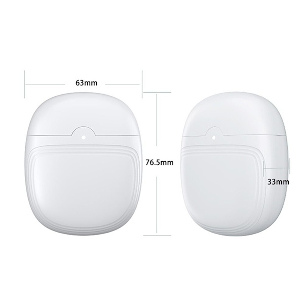 Elektrisk Nagelsax Nagelklippare VIT White