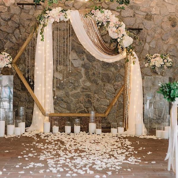 400 stk. silke rosenblade til bryllupsdekorationer, hvide blomsterblade til midterstykker reception