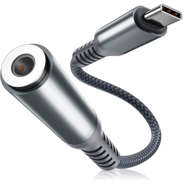 USB C 3,5 mm Jack Adapter, typ-c Hane Konverter Hodetelefoner Audio Hodetelefonuttak Ledning For Samsung Galaxy S20 S21 S22 Fe, ikke 20 21 Fold Z Flip 3 Ultra, tab