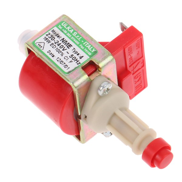 Italiensk ULKA solenoidpumpe AC220V 16W Flöde 50 CC Modell NME4D