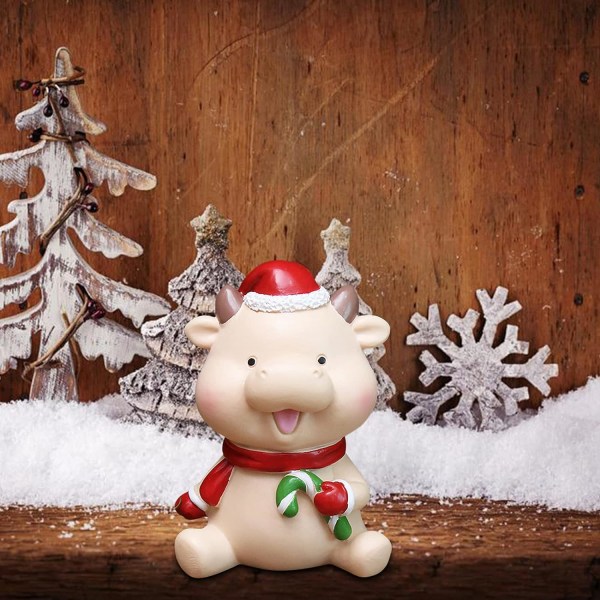 Christmas Figurine Ornaments Santa Reindeer Christmas Tree Bear
