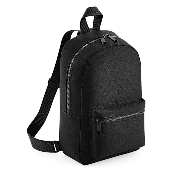 Bagbase Mini Essential Reppu/Selkäreppu Kassi Yksi Koko Musta Black One Size