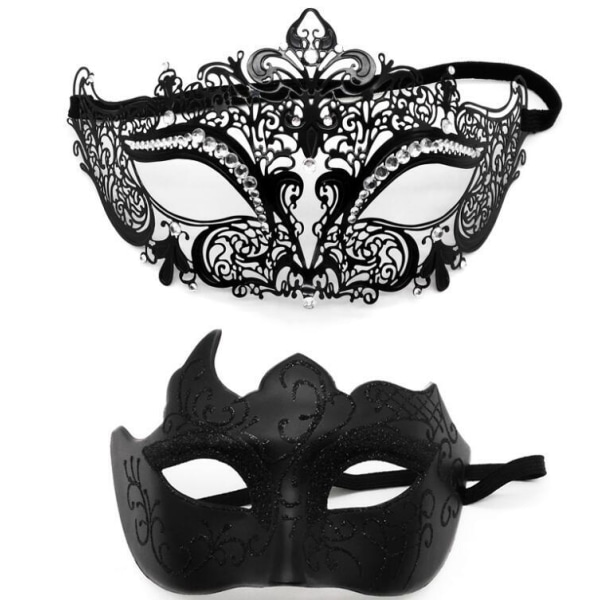 Mardi Gras-masker for par Style15