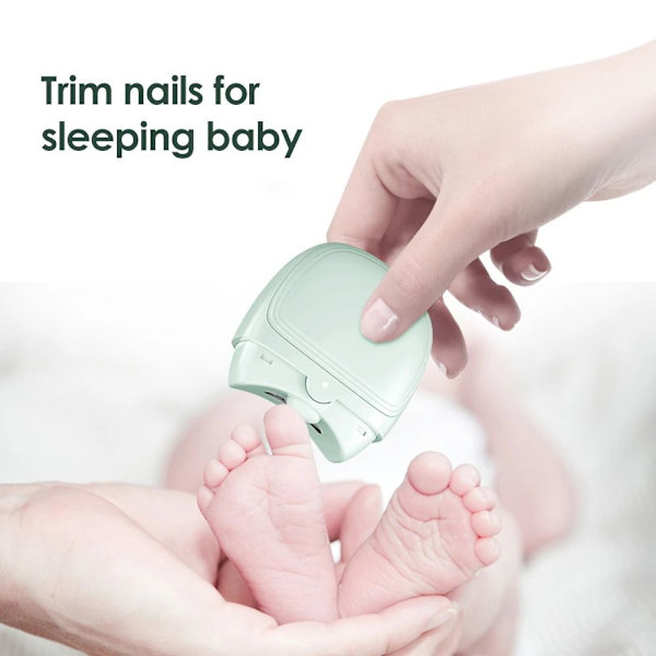 Elektrisk nagelsax nagelklippare GRÖN Green