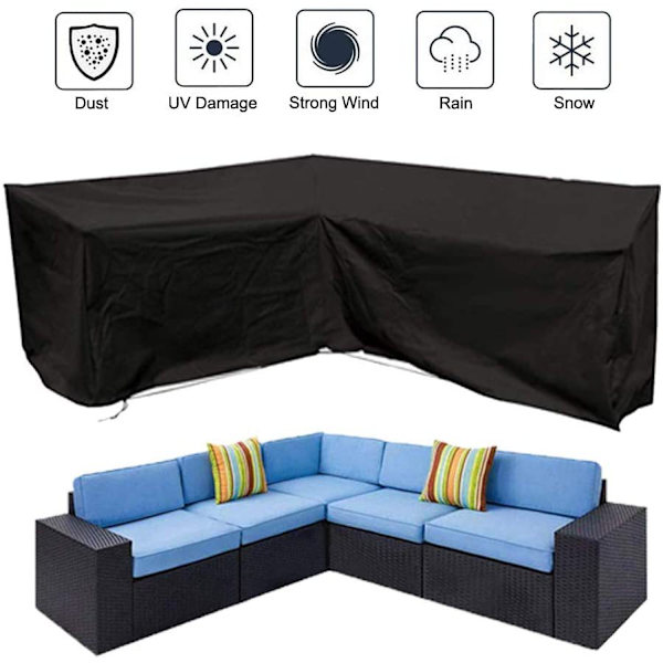 Møbeltrekk, 420D Oxford Vanntett Hage Sofa Trekk, Tung