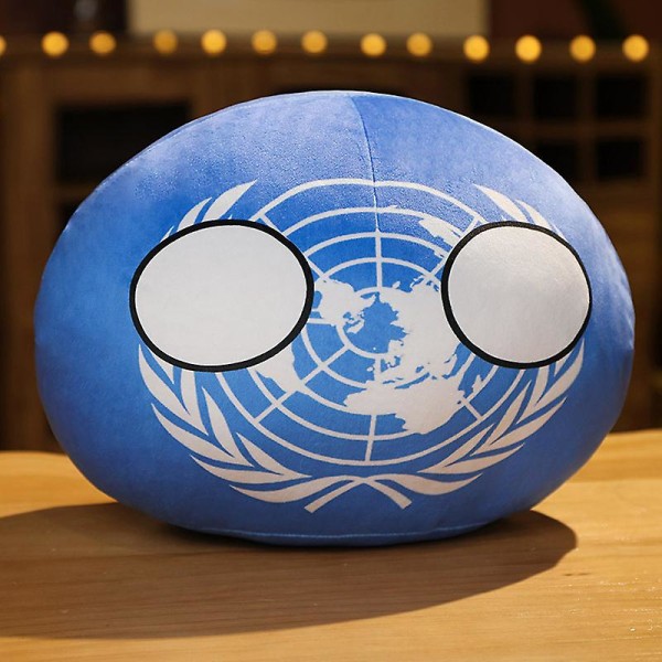 30cm Polenball plysj leketøy utstoppet myk anime land ball plysj pute barn gave United ball