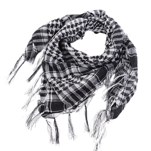 Palestina Sjal vit scarf Palestina svart