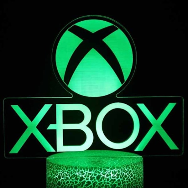 Kreativ gave Spillromdekorasjon Nattelys Crack Model Crack Base Xbox Crack Base Xbox Crack Touch Colorful Set