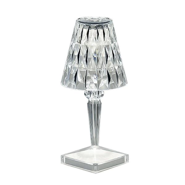 Krystall Diamant Bordlampe USB Oppladbar-FA-