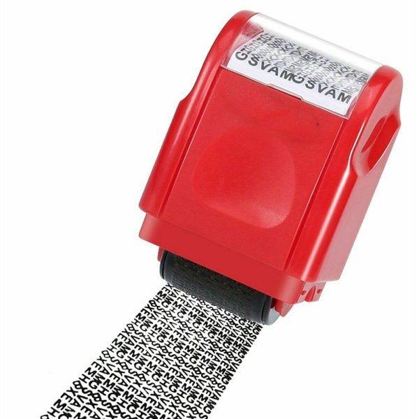 Identitetstyveribeskyttelse Roller Stamp Konfidensialitet Roller
