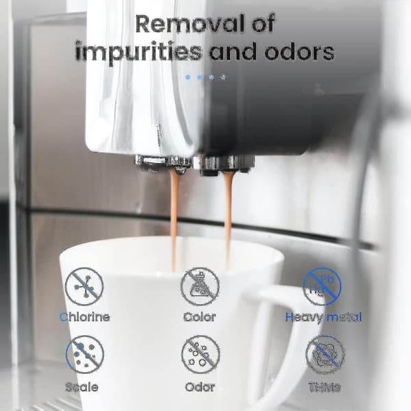 4-pak vandfiltre til Sage kaffemaskine - vandfilter til Sage Barista Express Pro Touch-XS3-