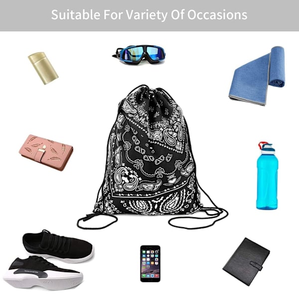 Dragsko Gym Bag för Män Kvinnor Vattentät Gym Bag Ryggsäck Gym Bag Skobag Kläder Ryggsäckar för Sport Resor Stad