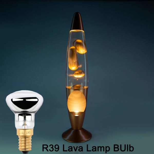 3x R39 Lavalamppu Lamppu 30W 230V E14 Pieni Edison Ruuvi Reflektor Spotlight Himmennettävä, Lavalamppu Lampuille, Lämmin Valkoinen