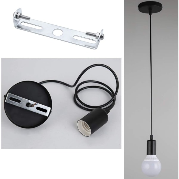 Loftslampe beslag Vedhængslampe fittings, 100 mm [4 stk]