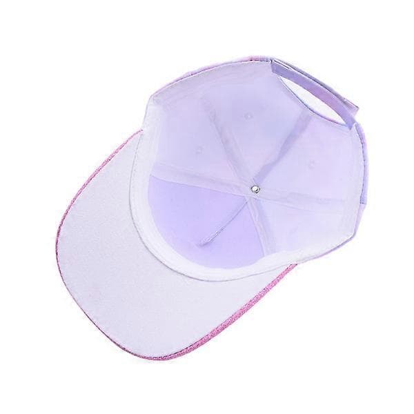Flickbaseballkeps Tie-Dye Enhörningshattar för flickor Justerbar Barn-FA-
