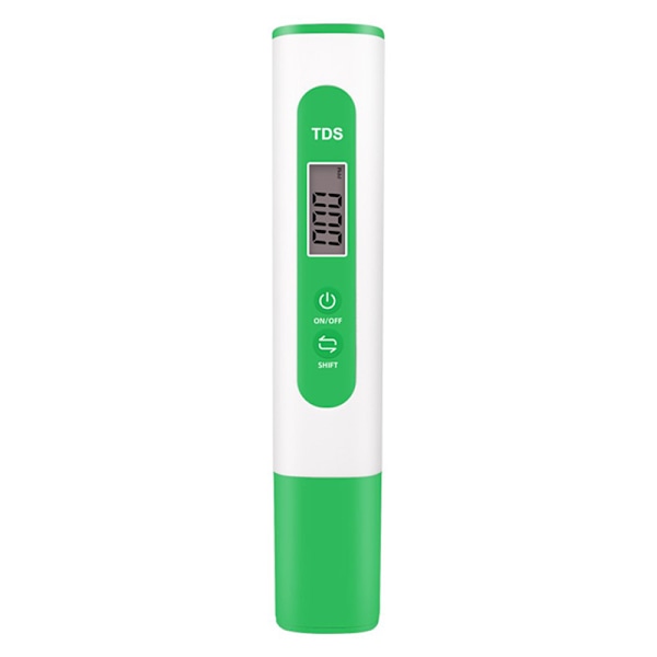0,01 Tds Ec PH-mittari veden laadun testaamiseen Digitaalinen PH-testikynä Green