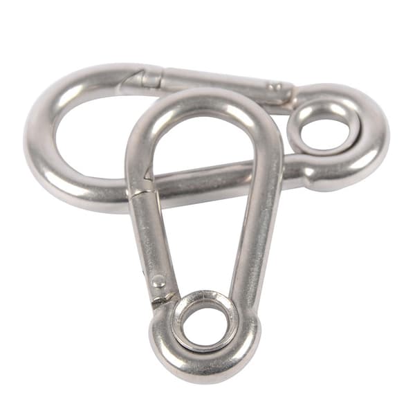 M4 M5 M6 M7 M8 Karabinkrok i rustfritt stål Karbinkrok med-FA- M5X50mm