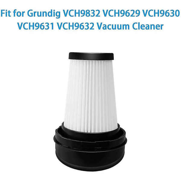 3-pak filter til Grundig Vch9832 Vch9629 Vch9630 støvsuger
