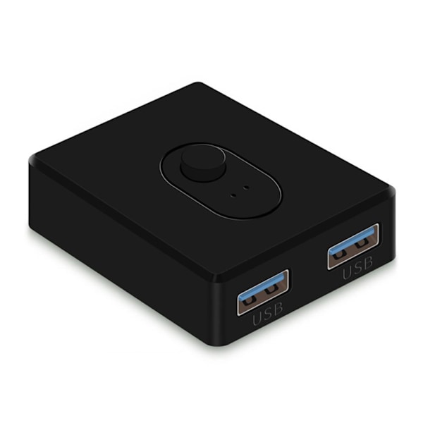 KVM-switch HDMI 2-portarsbox, USB-väljare för 2 datorer Dela K usb3.0 one-size