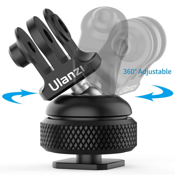 Ulanzi GP-6 Universal Metallblitsfeste for Actionkameraer