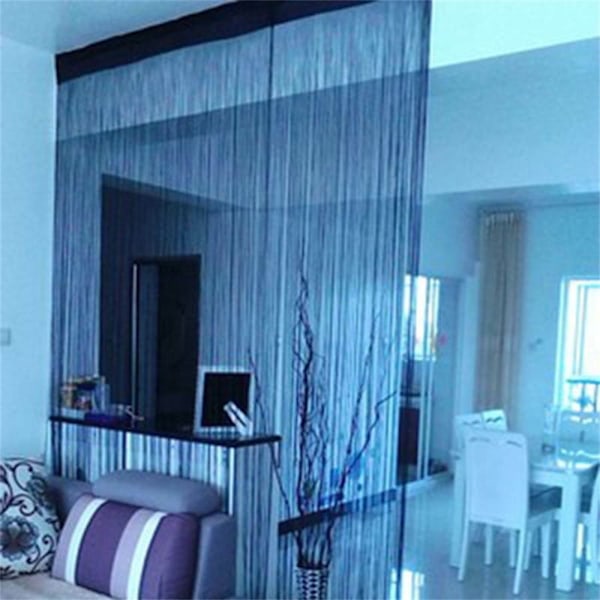 Stringgardin Hengende perlegardiner MØRKEBRUNE - Perfet-XF5- dark brown