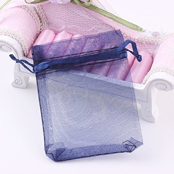 Organza Bag Smykkepose Organza Candy Bag Bryllupsgave