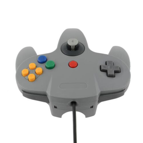 Pelikonsoliohjain Joystick USB-peliohjain Nintendo Game N64 64 PC:lle - Täydellinen Black